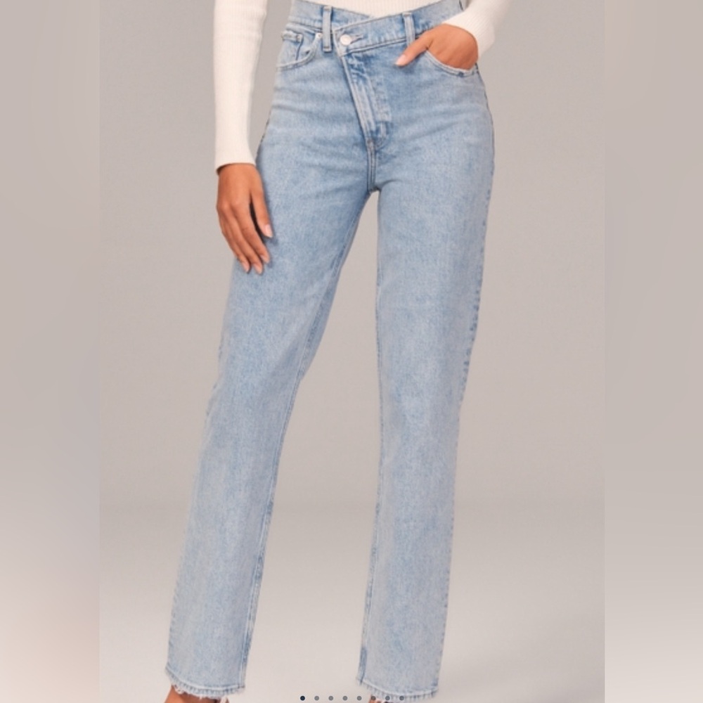 Abercrombie and Fitch Dad Jeans
